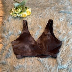 Gilly Hicks GO Patterned Sports Bra sz S